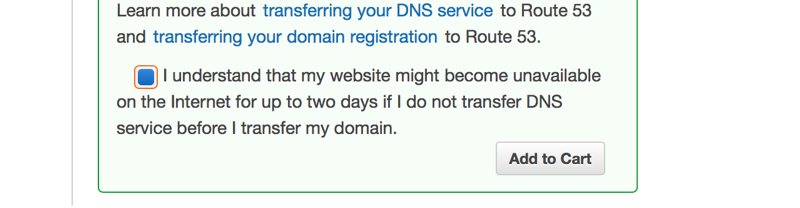 Approve DNS message during domain transfer on Amazon Route 53
